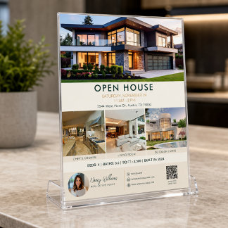 Open House Real Estate Flyer | Luxury Realtor