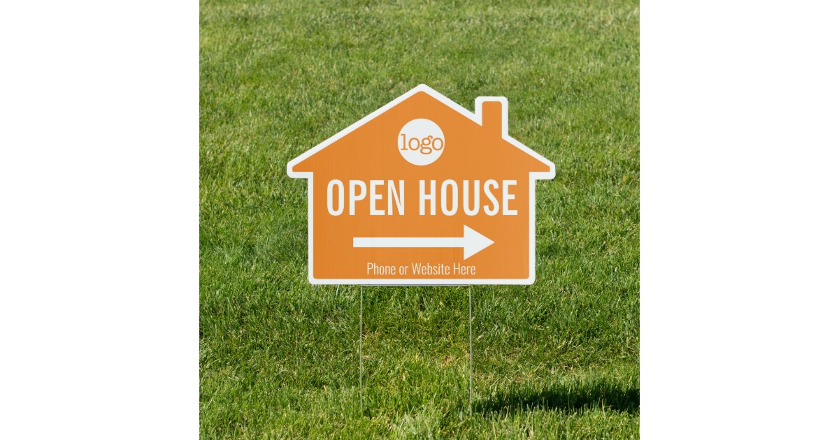 real estate directional arrow signs