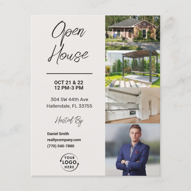 Open House | Real Estate Marketing Flyer (Front)
