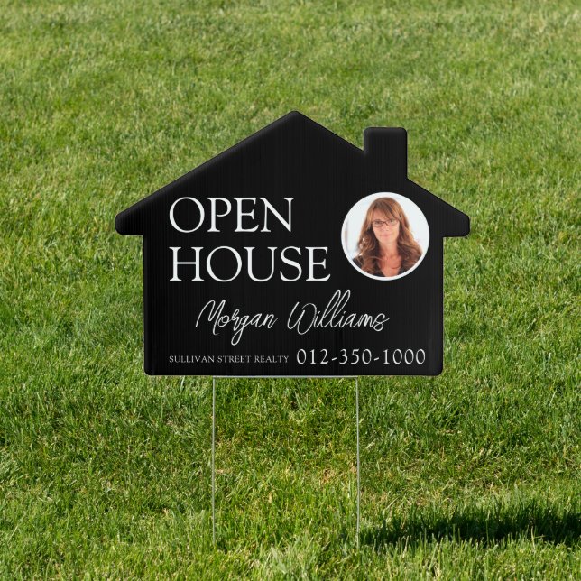 Open House Real Estate Marketing Sign (Insitu)