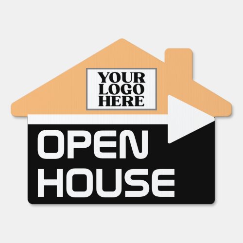 Open House Realtor Logo Sign