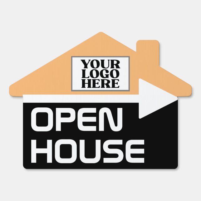 Open House Realtor Logo Sign (Front)