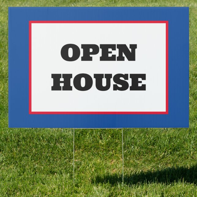 Open House Sign (Insitu)
