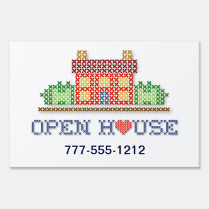 Open House Sign