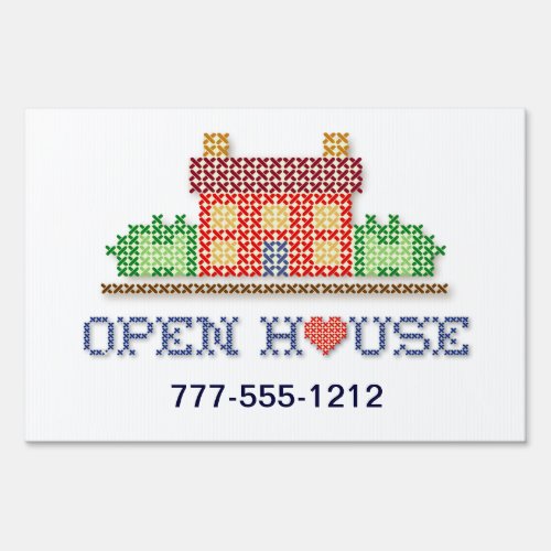 Open House Sign