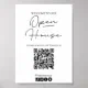 Open House Sign In Sheet w/ QR Code | Zazzle
