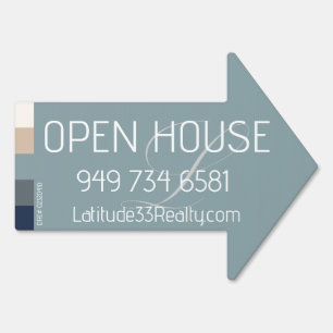 Open House sign L33 real estate NB