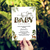 Open house woodland baby shower