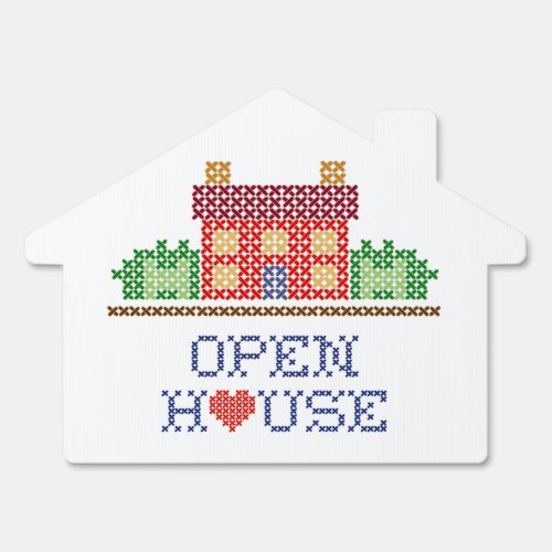 Open House Yard Sign