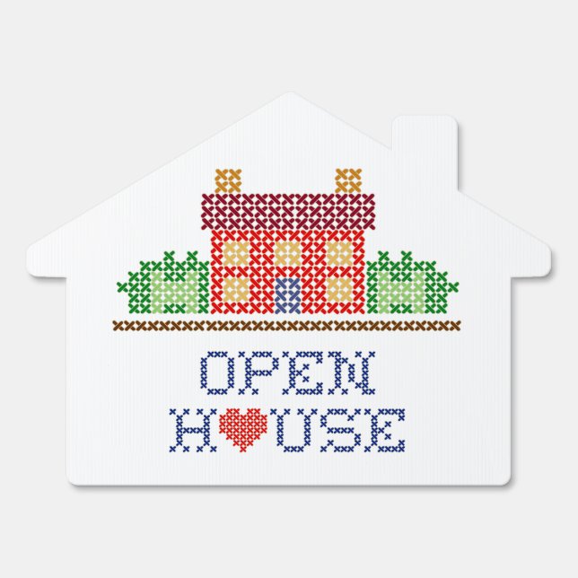 Open House Yard Sign (Front)