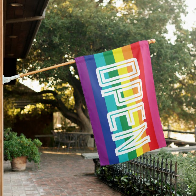 OPEN INCLUSIVE BUSINESS OPEN SIGN (In SItu)