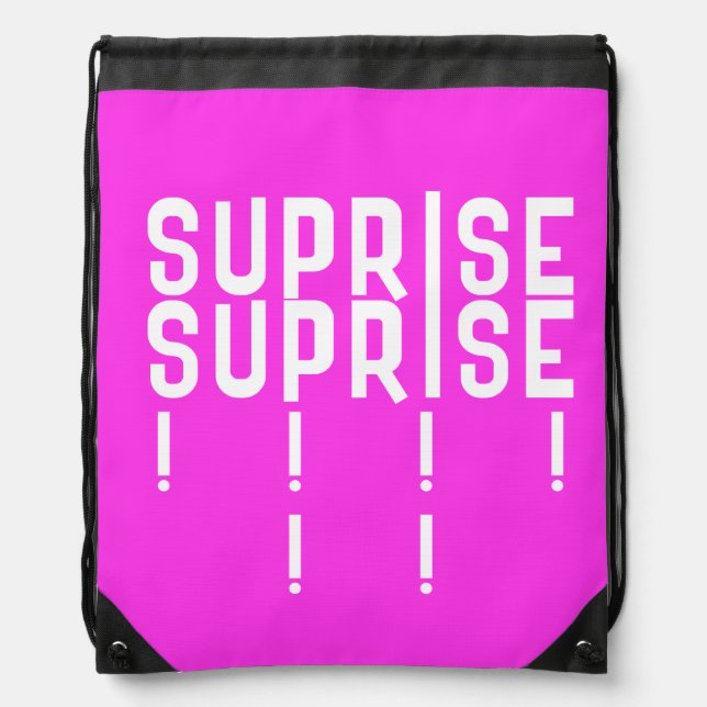 OPEN IT NOW GIFT PACKAGING YELLOW RED DRAWSTRING BAG (Front)