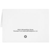 Open Leg Rocker Cards (Back Horizontal)