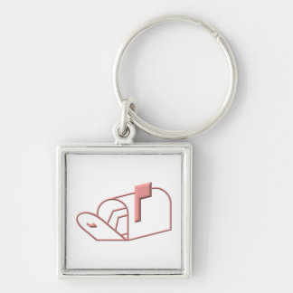 Open Mailbox Keychain