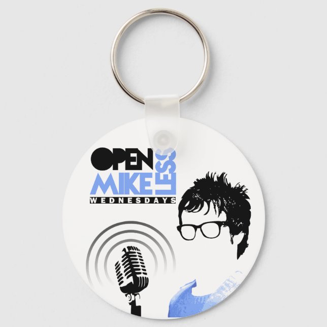 Open Mikeless Keychain (Front)