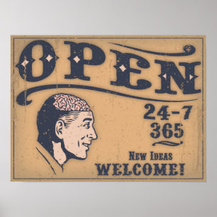 Open Minded Poster