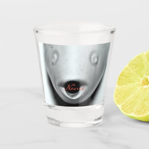 Open Mouth Fish Face Thunder_Cove Shot Glass