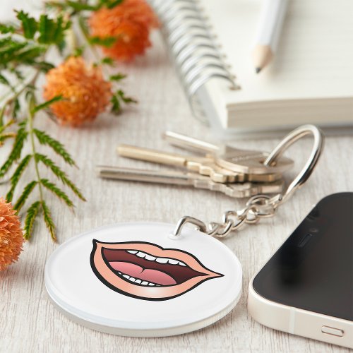 Open Mouth Keychain