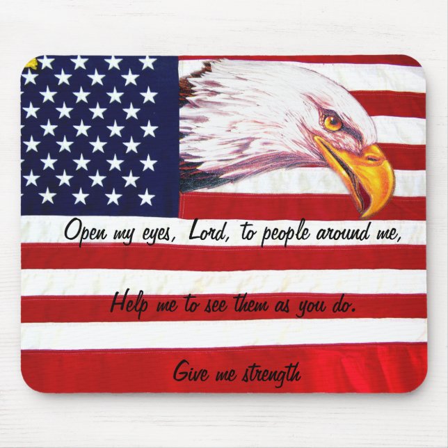 Open my Eyes_Mousepad Mouse Pad (Front)