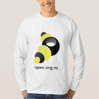 Open New Zealand with website T-Shirt
