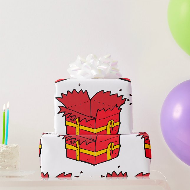 Open Present Wrapping Paper (Creator Uploaded)