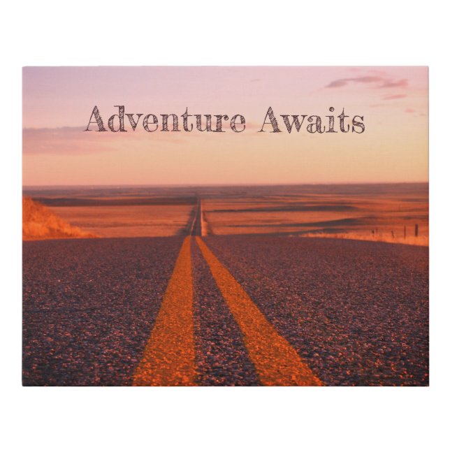 Open Road Canvas Print (Front)
