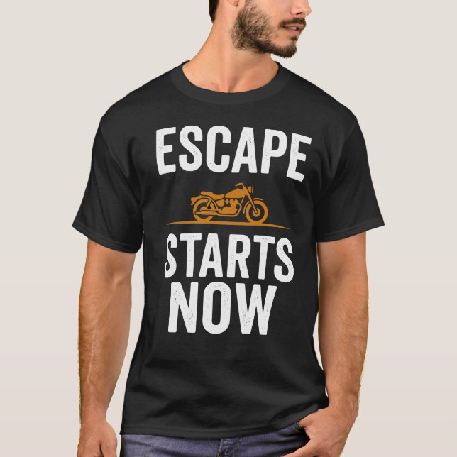Open Road Escape Starts Now T-Shirt (Front)