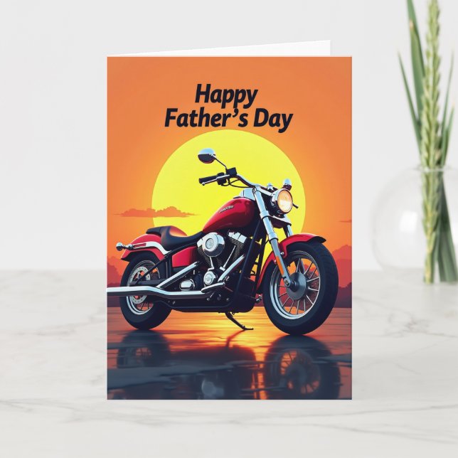 Open Road Fathers Day Card (Front)