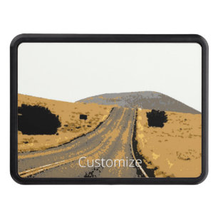 Open road mountains Thunder_Cove Hitch Cover