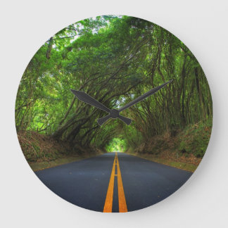 open road nature clock