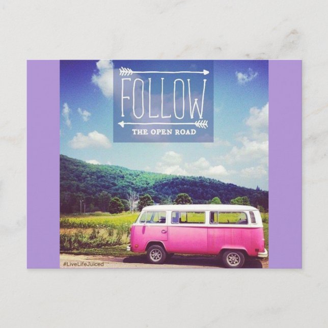 Open Road Postcard (Front)