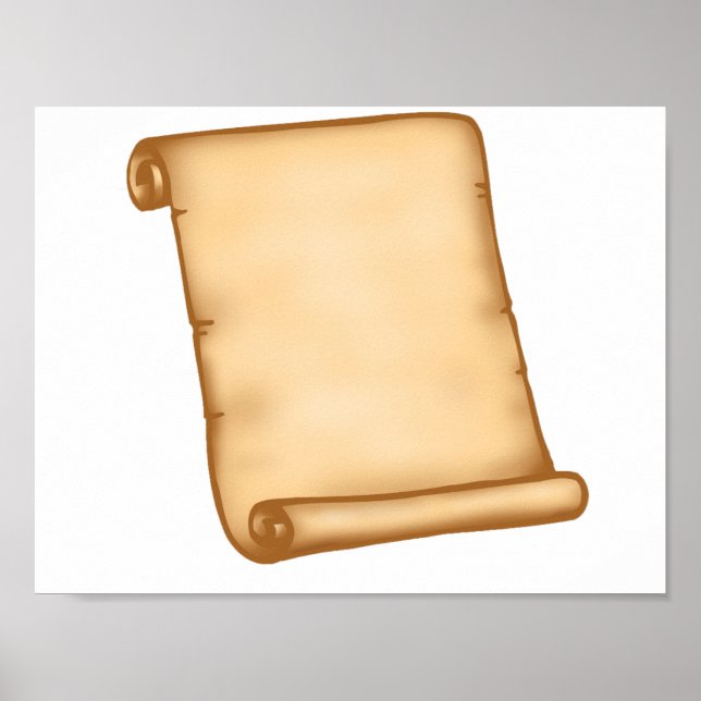 Open Scroll Poster (Front)