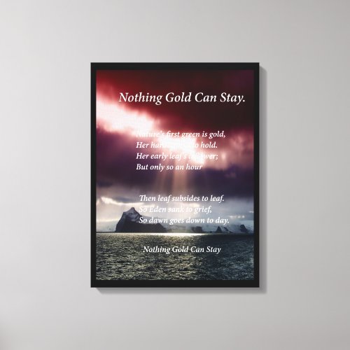 Open Sea Canvas Print