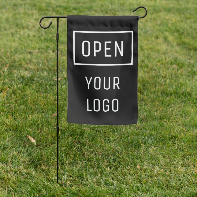 OPEN SIGN CUSTOM LOGO (In SItu)