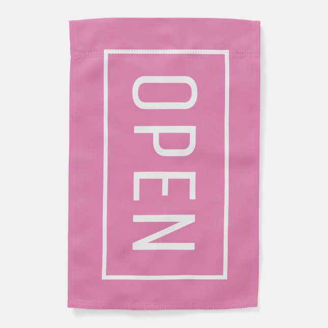 OPEN SIGN FLAG (Front)