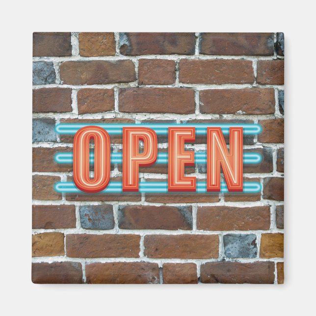 OPEN SIGN MAGNET (Front)
