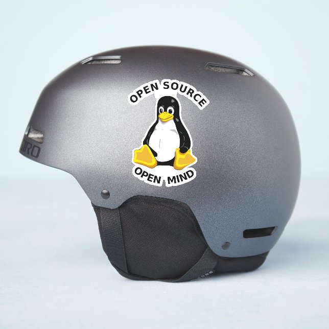 Open Source Open Mind Sticker (Helmet Side)