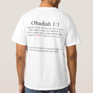 Open Source Translation Obadiah 1:1 T-Shirt