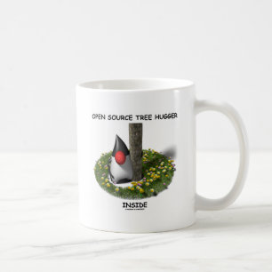 Open Source Tree Hugger Inside (Duke) Coffee Mug