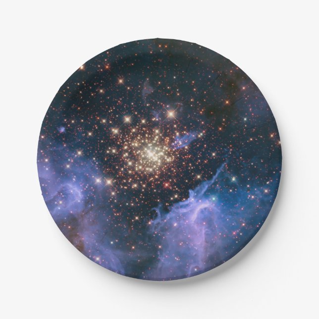 Open Star Cluster NGC 3603 Paper Plates (Front)