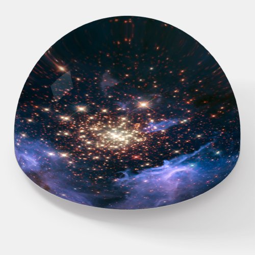 Open Star Cluster NGC 3603 Paperweight