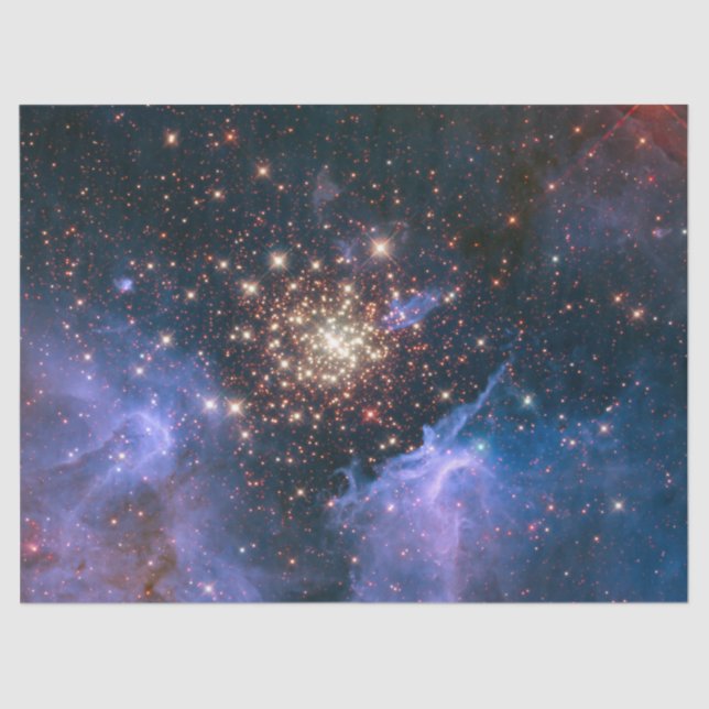 Open Star Cluster NGC 3603 Tissue Paper (Front)