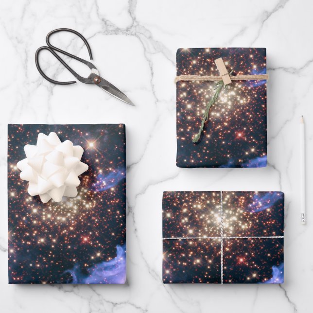 Open Star Cluster NGC 3603 Wrapping Paper Sheets (Front)