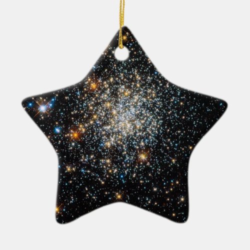 Open Star Cluster NGC 411 Ceramic Ornament