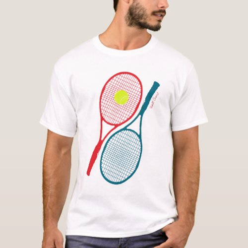 open tennis personalized  tennist T_Shirt