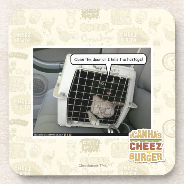 Open the door drink coaster (Front)