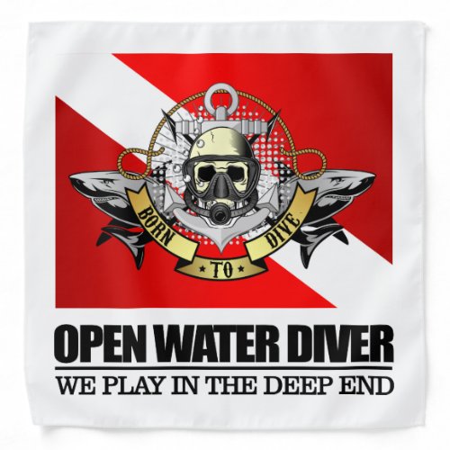 Open Water Diver BTD Bandana