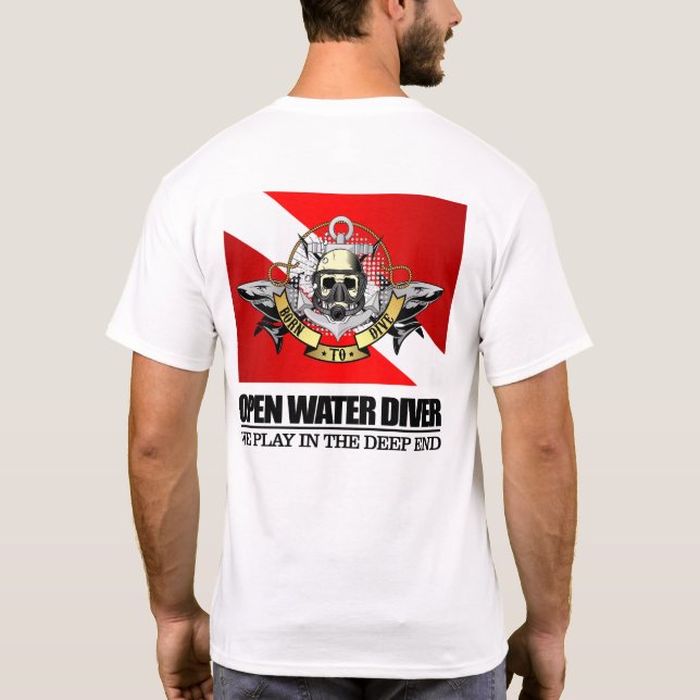 Open Water Diver (BTD) T-Shirt (Back)
