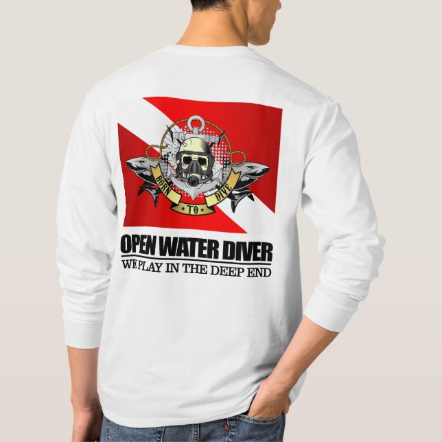 Open Water Diver (BTD) T-Shirt (Back)