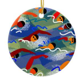 Open Water Swim Ornament